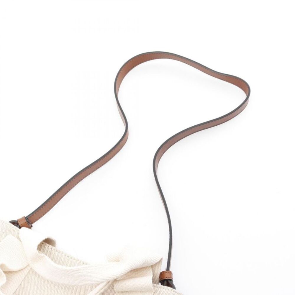 Chloe Tote Bag Canvas Leather Tote Bag - Picture 6 of 6